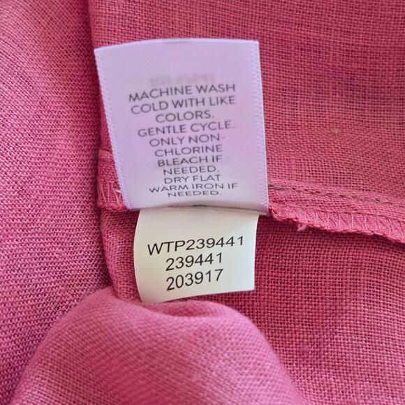 J Jill Popover Pink Blouse. Size Small. - Picture 8 of 10